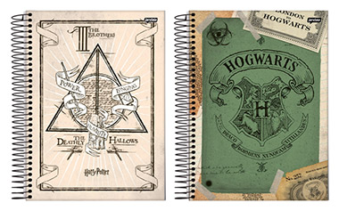 Linha exclusiva de cadernos Harry Potter chega à Saraiva
