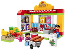 Linha Lego Duplo Ville ganha supermercado