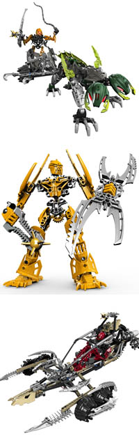 Linha Lego Bionicle apresenta suas novidades para o segundo semestre