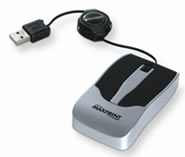 Maxprint lança mouse ótico USB slim
